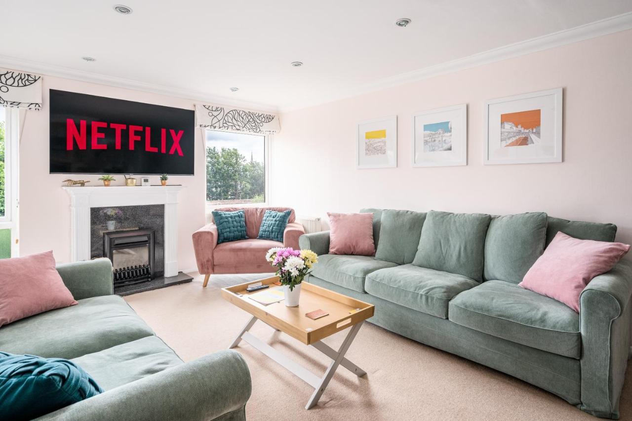 Stunning 4 Bedroom House In Central Bath Bagian luar foto